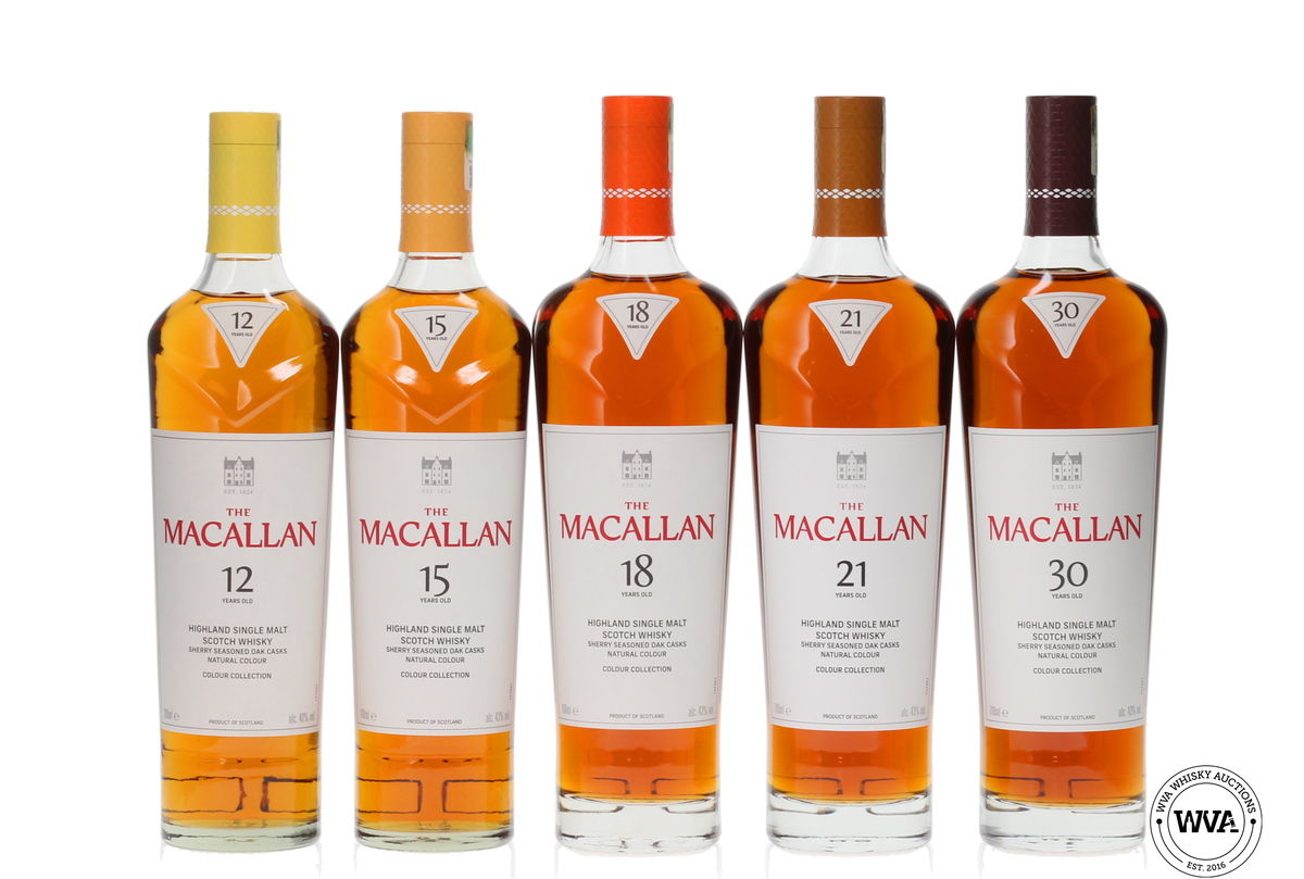 MACALLAN COLOUR COLLECTION (12-15-18-21-30)