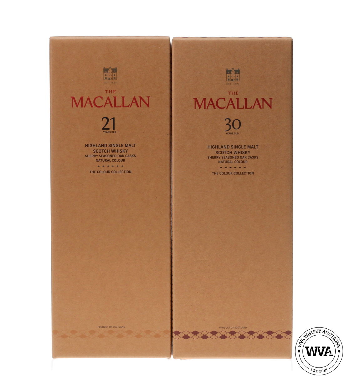 MACALLAN COLOUR COLLECTION (12-15-18-21-30)