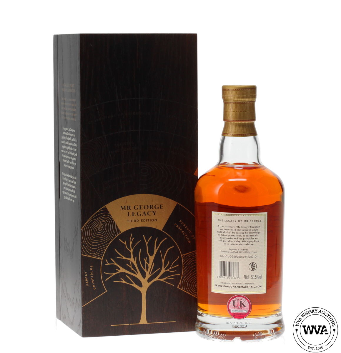 GLEN GRANT 63 YEAR OLD 1959 - MR GEORGE LEGACY THIRD EDITION