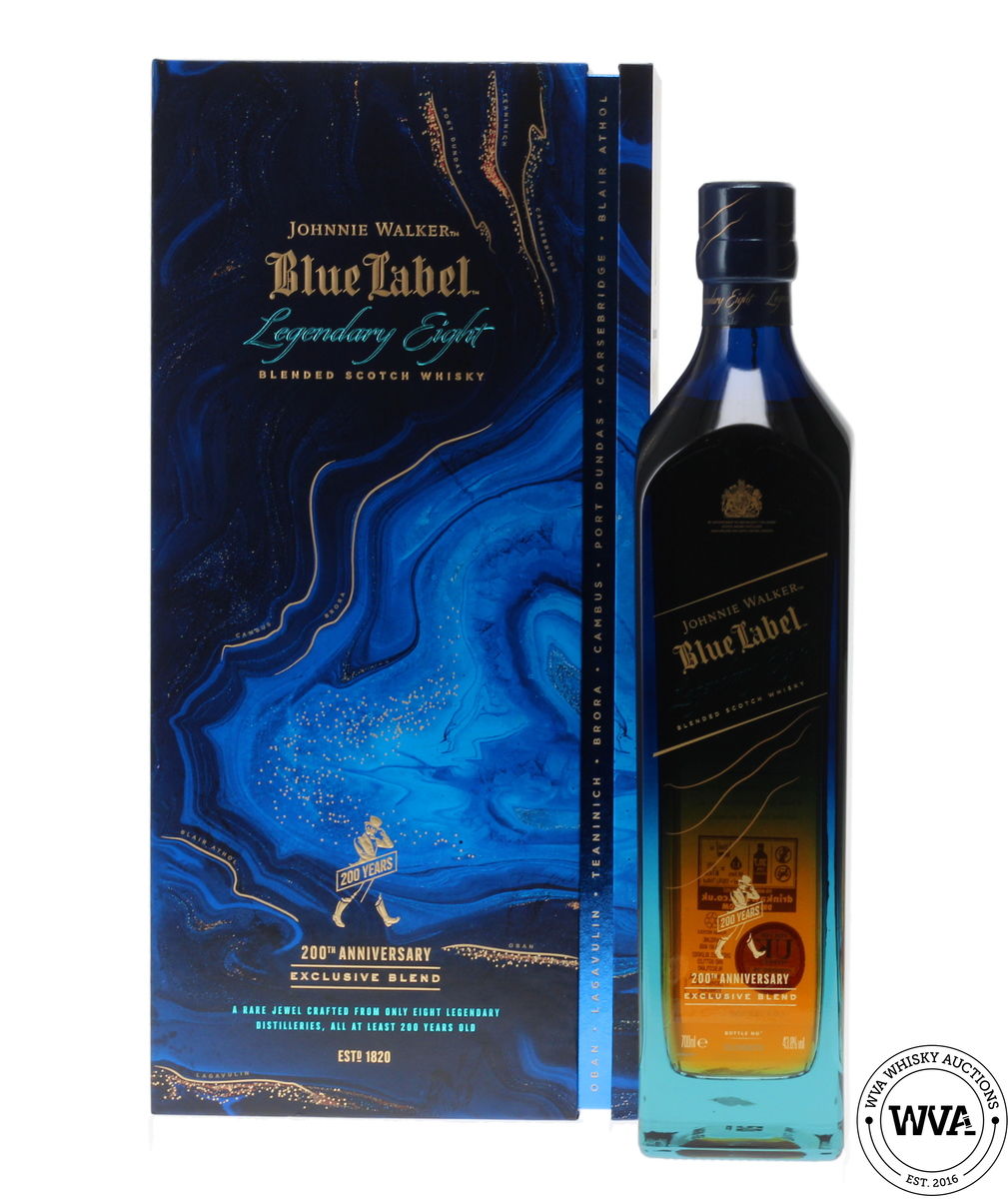 JOHNNIE WALKER BLUE LABEL LEGENDARY EIGHT 200TH ANNIVERSARY