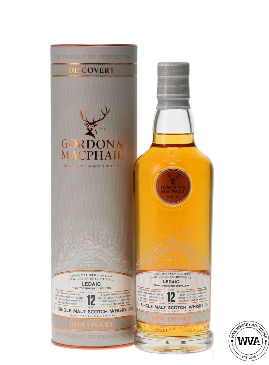 LEDAIG 12 YEAR OLD GORDON & MACPHAIL DISCOVERY RANGE