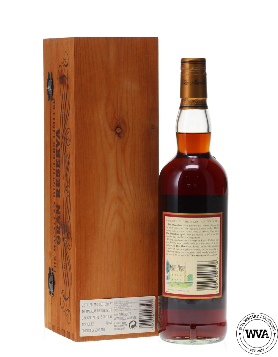 MACALLAN 18 YEAR OLD 1980 GRAN RESERVA