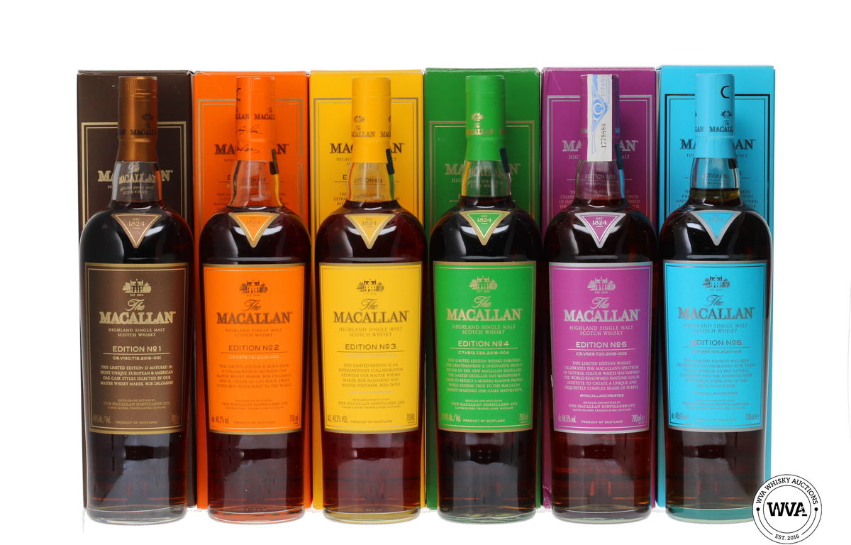 MACALLAN EDITIONS SET (1-6) 