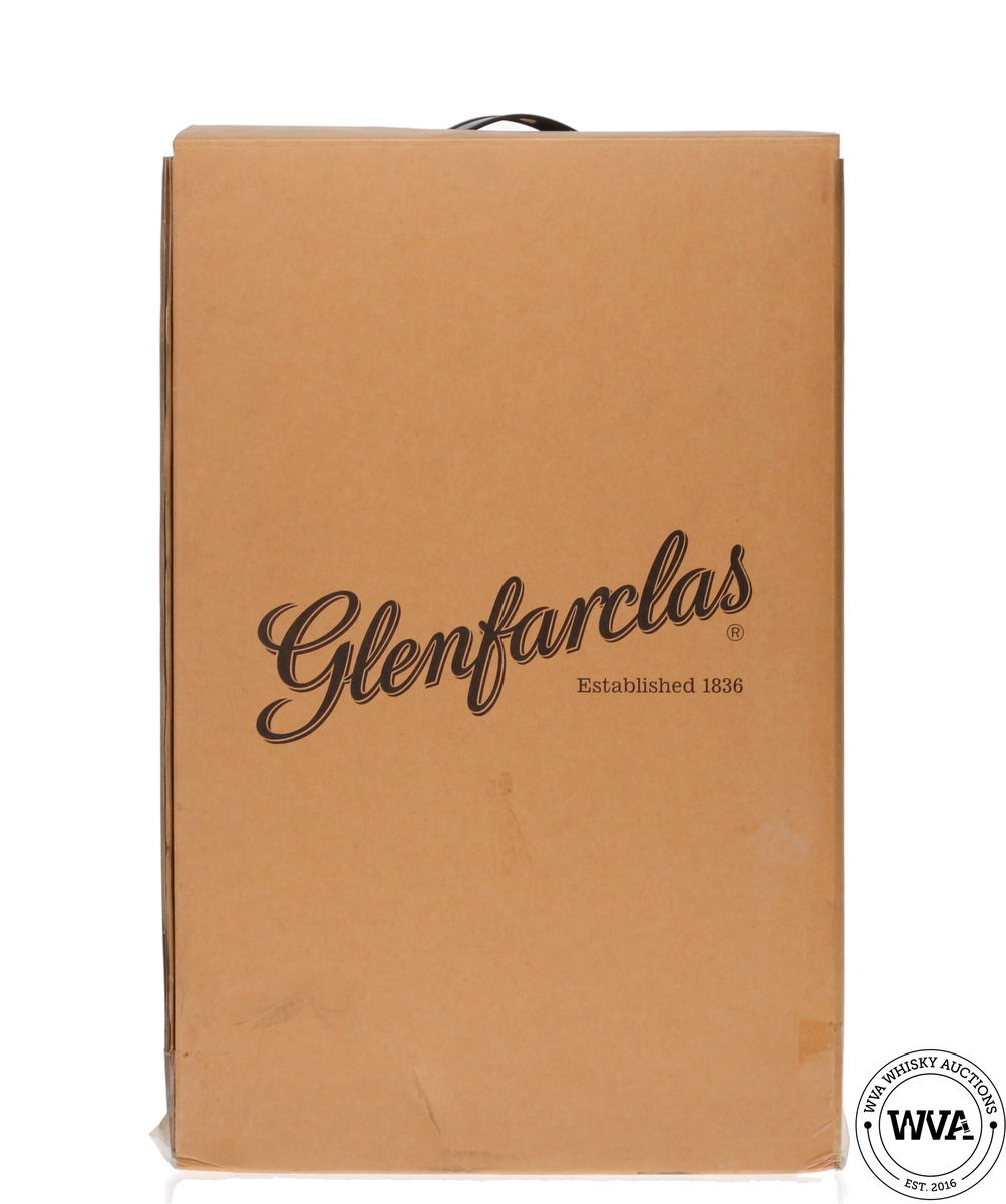 GLENFARCLAS 63 YEAR OLD 1953 #1677 - PAGODA SAPPHIRE RESERVE (SILVER EDITION)