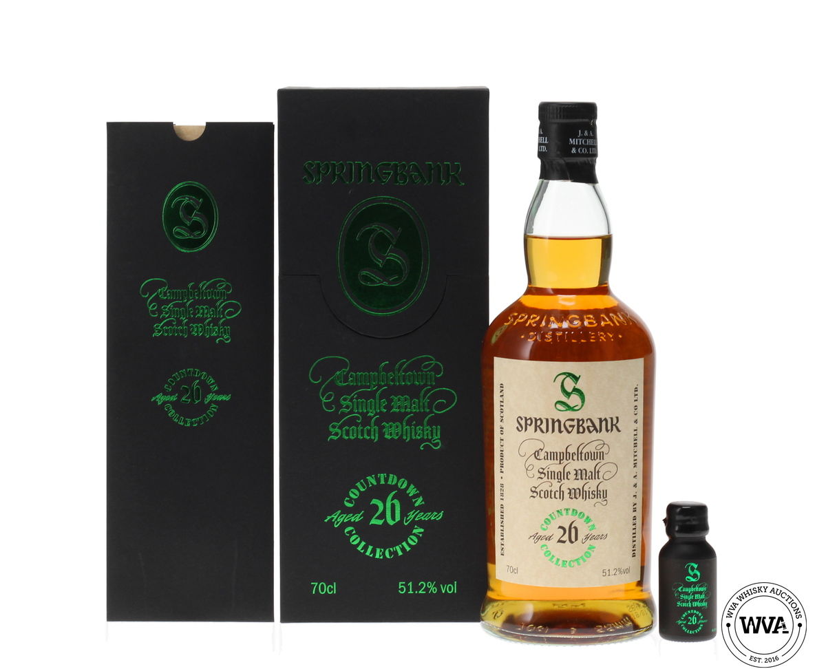 SPRINGBANK 26 YEAR OLD 2024 - COUNTDOWN COLLECTION & 1.5cl SAMPLE