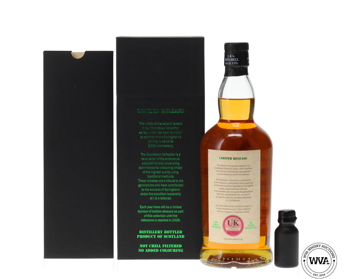 SPRINGBANK 26 YEAR OLD 2024 - COUNTDOWN COLLECTION & 1.5cl SAMPLE