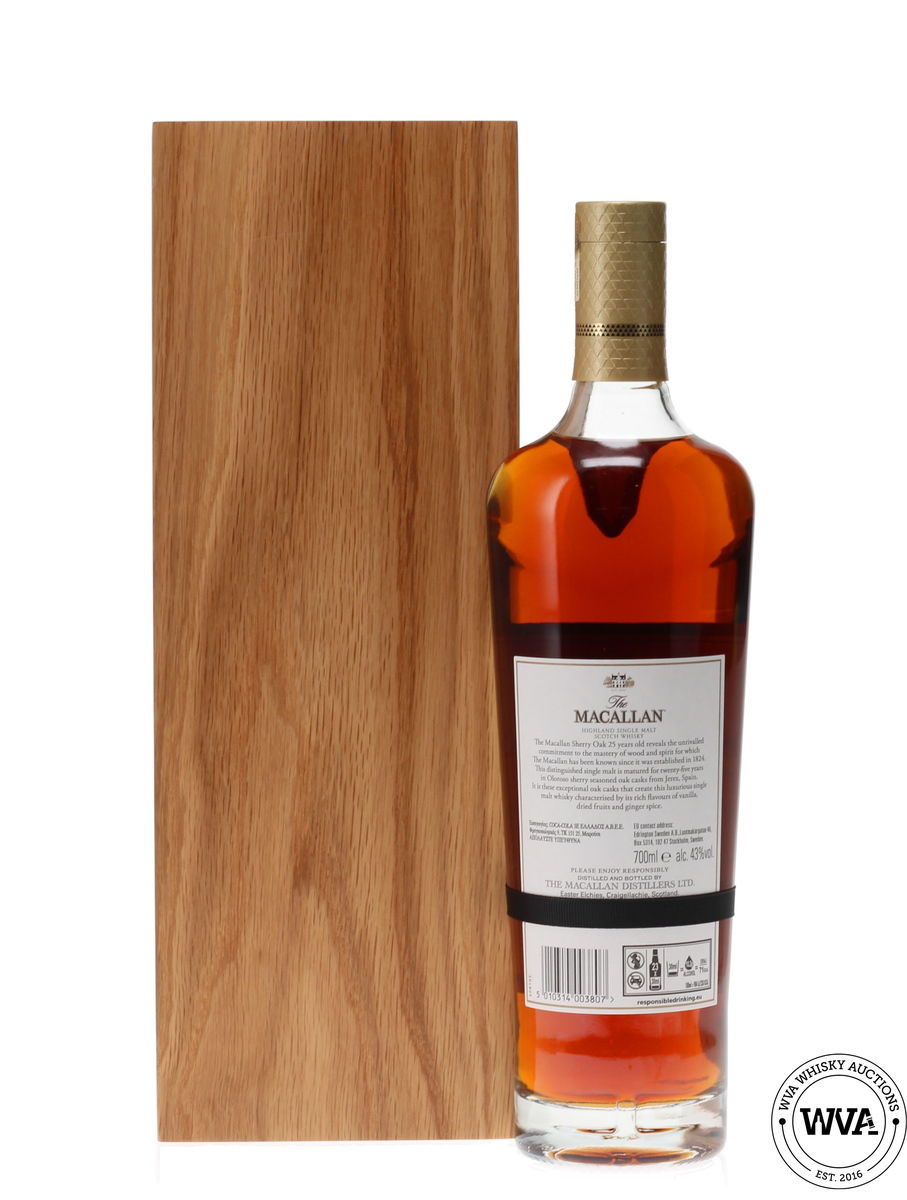 MACALLAN 25 YEAR OLD SHERRY OAK (2021)