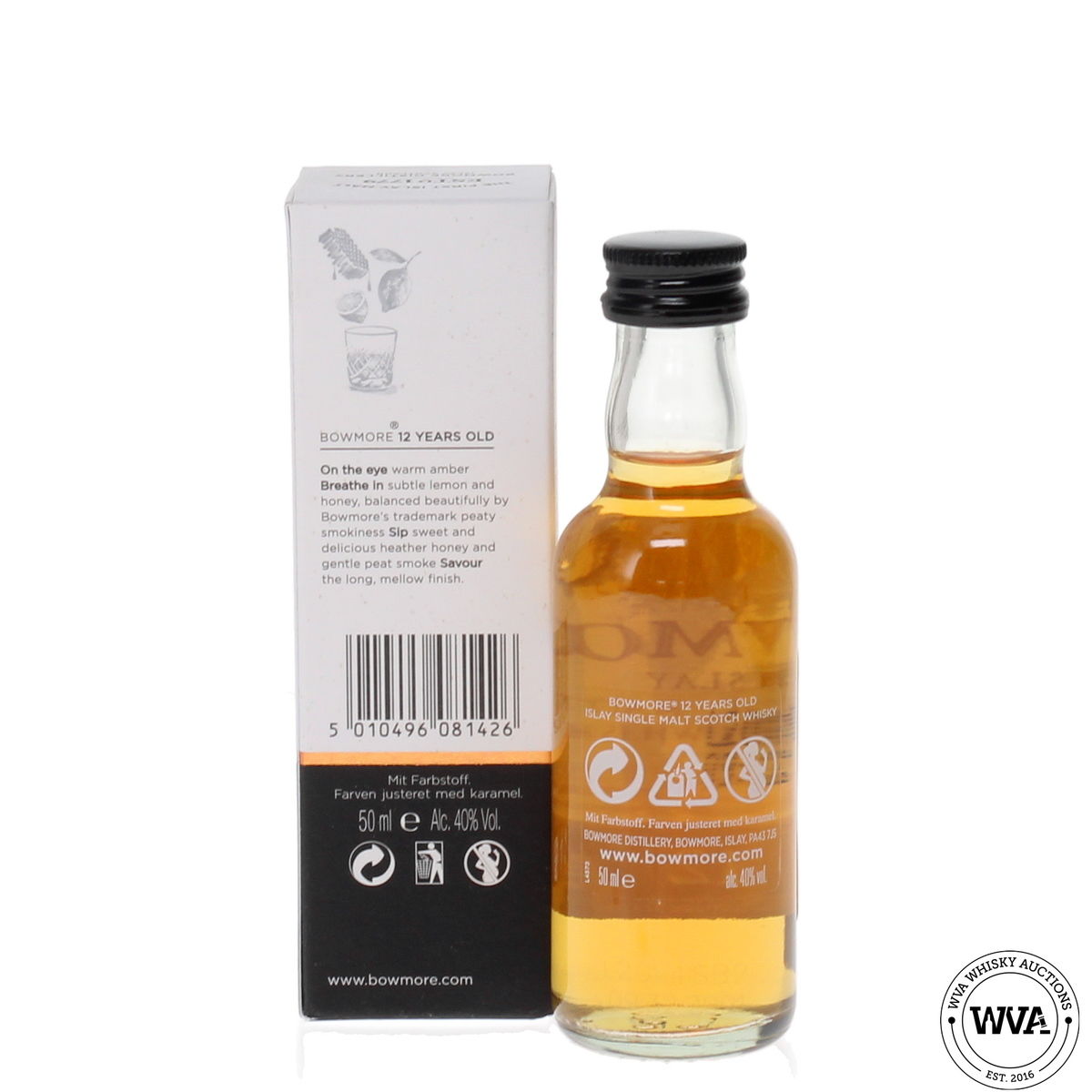 BOWMORE 12 YEAR OLD MINIATURE