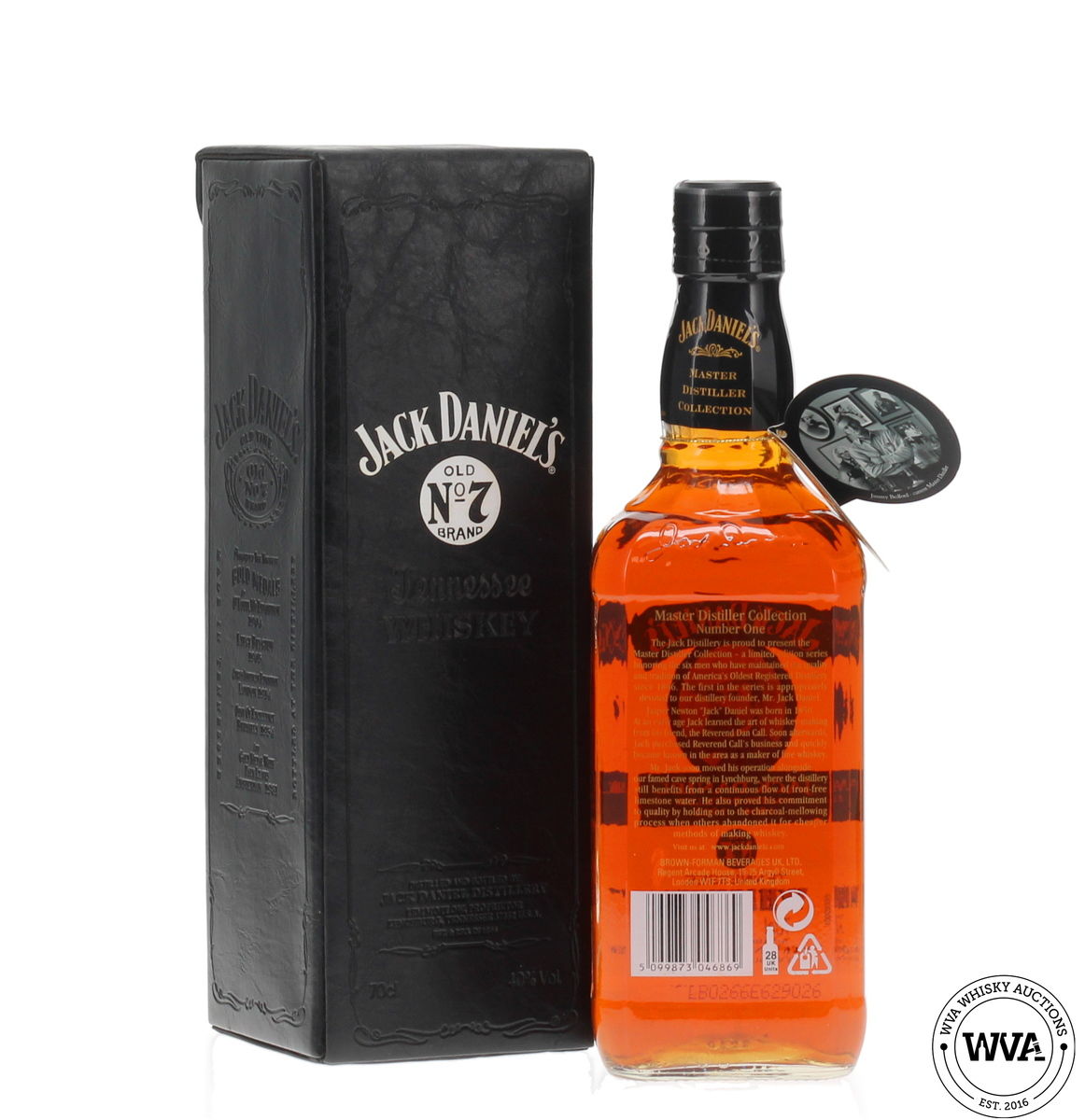 Jack Daniels - Master Distiller Collection - Jack Daniel 1866-1911 (Leather Case)