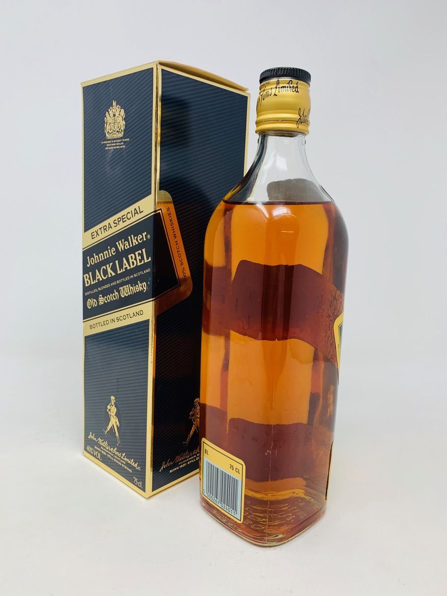 JOHNNIE WALKER EXTRA SPECIAL BLACK LABEL 1980'S